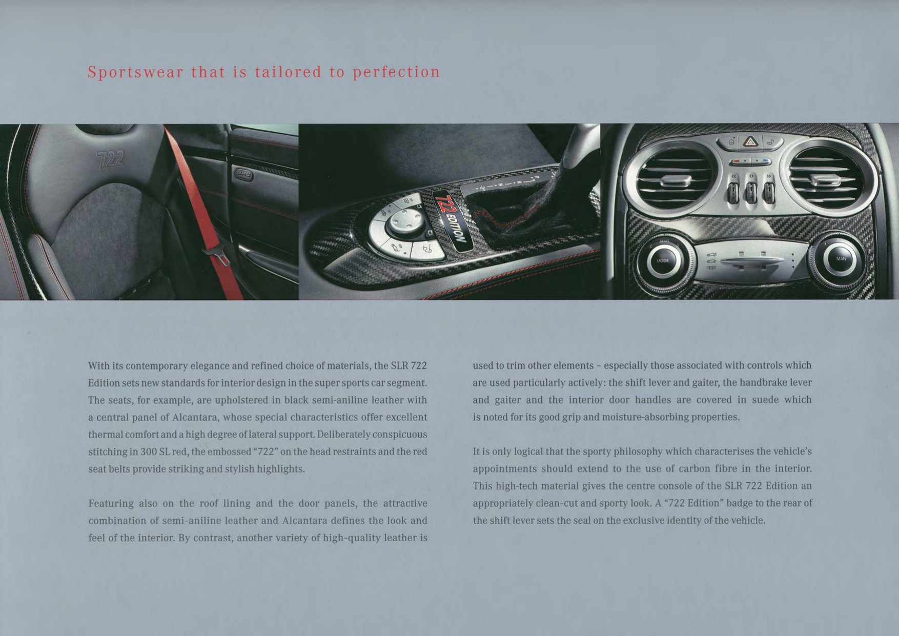 2006 Mercedes-Benz SLR 722S Brochure Page 18